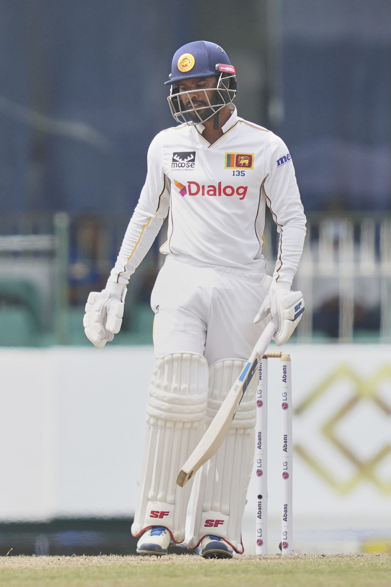 Dhananjaya de Silva didn't last long, Sri Lanka vs Bangladesh, 2nd Test, Colombo, 3rd day, June 27, 2025