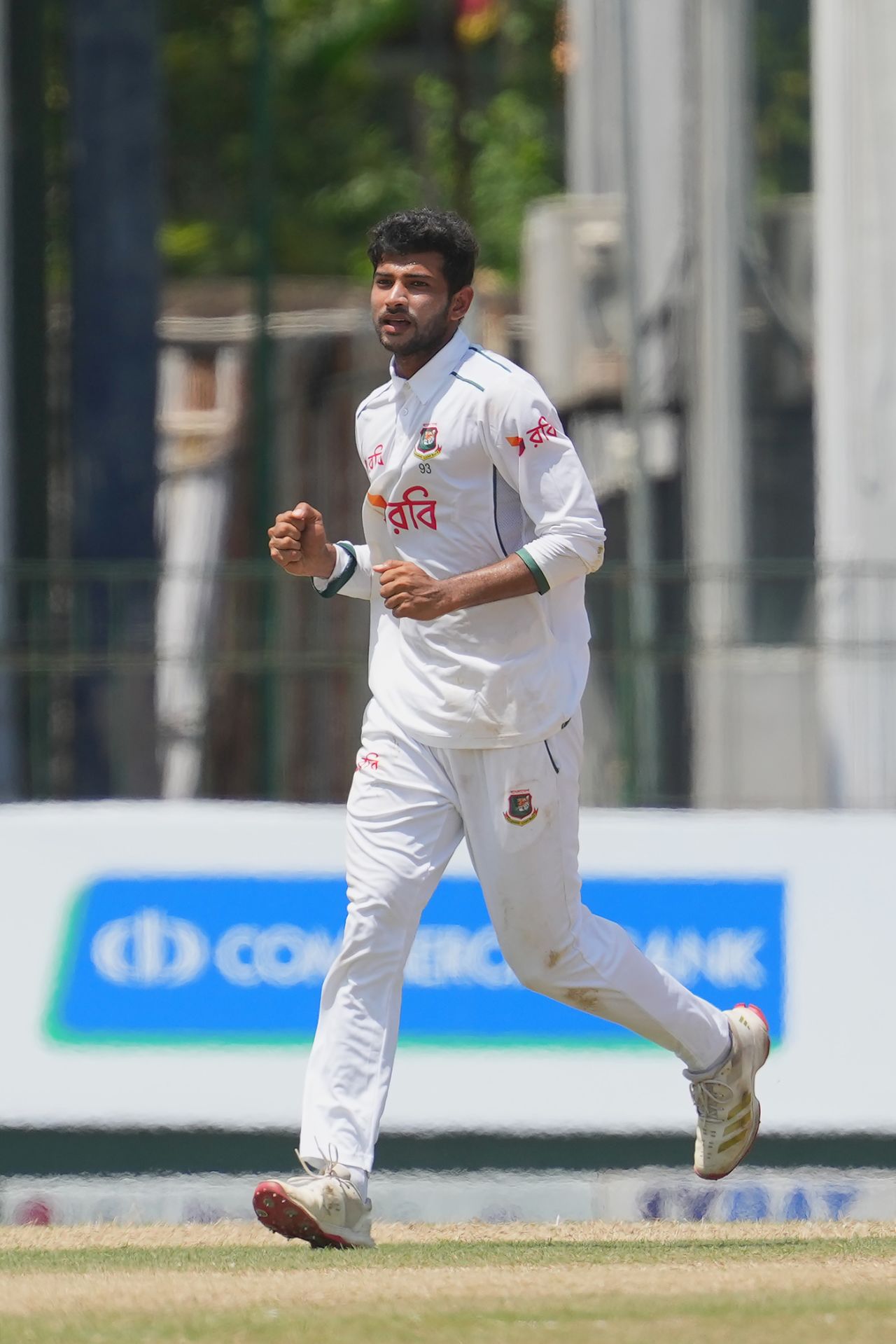 Nayeem Hasan struck on either side of lunch, Sri Lanka vs Bangladesh, 2nd Test, Colombo, 3rd day, June 27, 2025