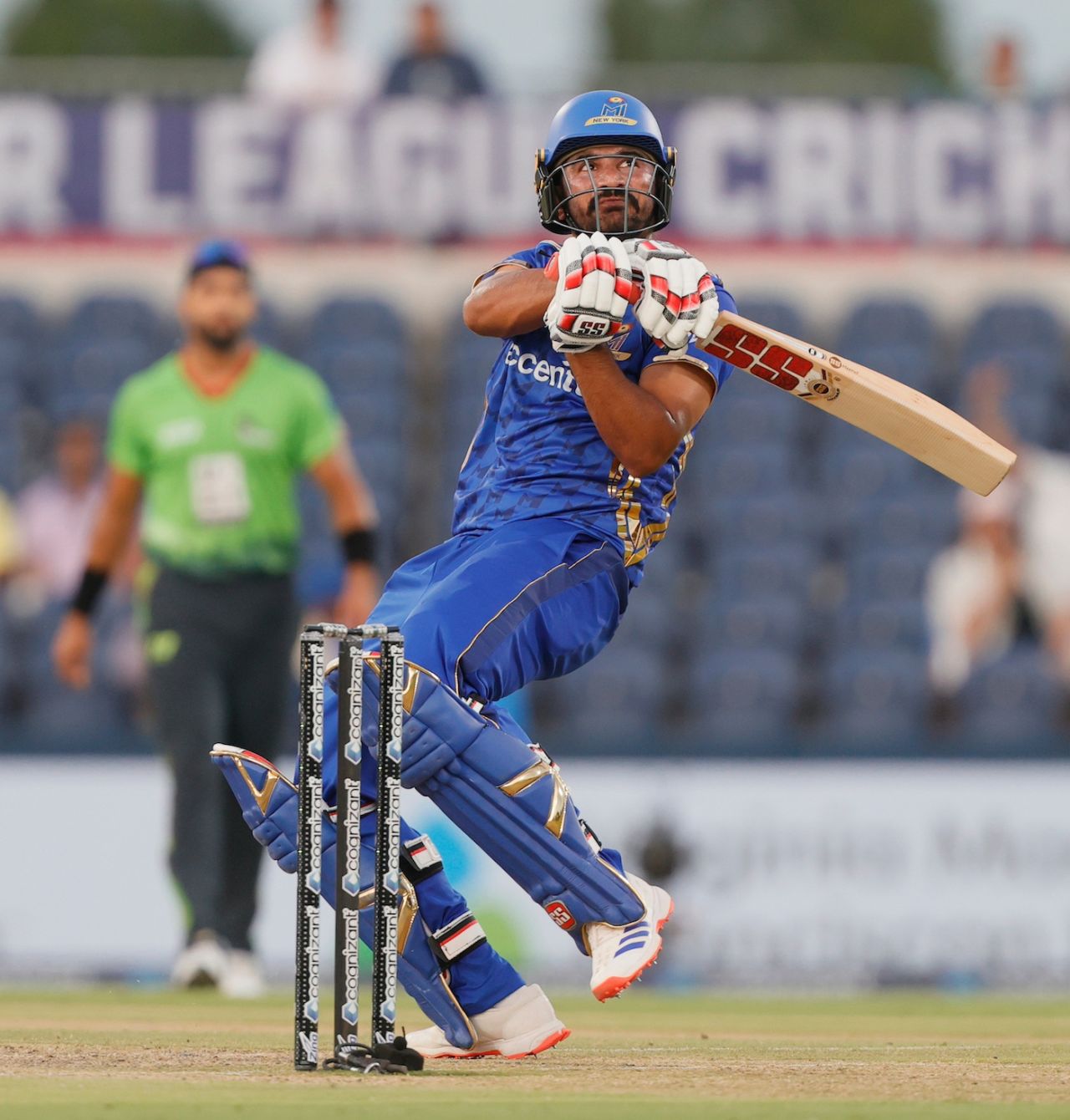 Tajinder Singh scored a 35-ball 95, MI New York vs Seattle Orcas, MLC 2025, Dallas, June 27, 2025