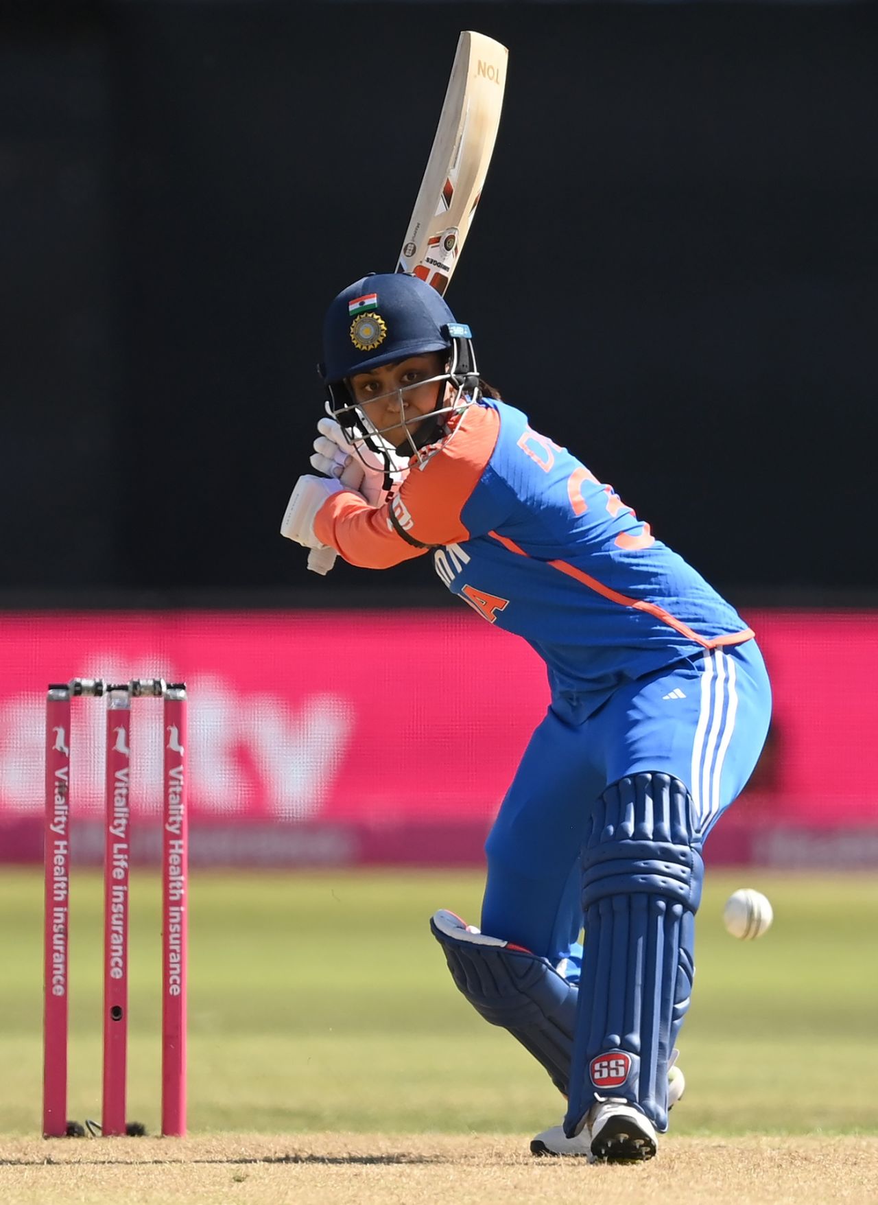 Harleen Deol injected momentum from No. 3, England vs India, 1st Women's T20I, Nottingham, June 28, 2025