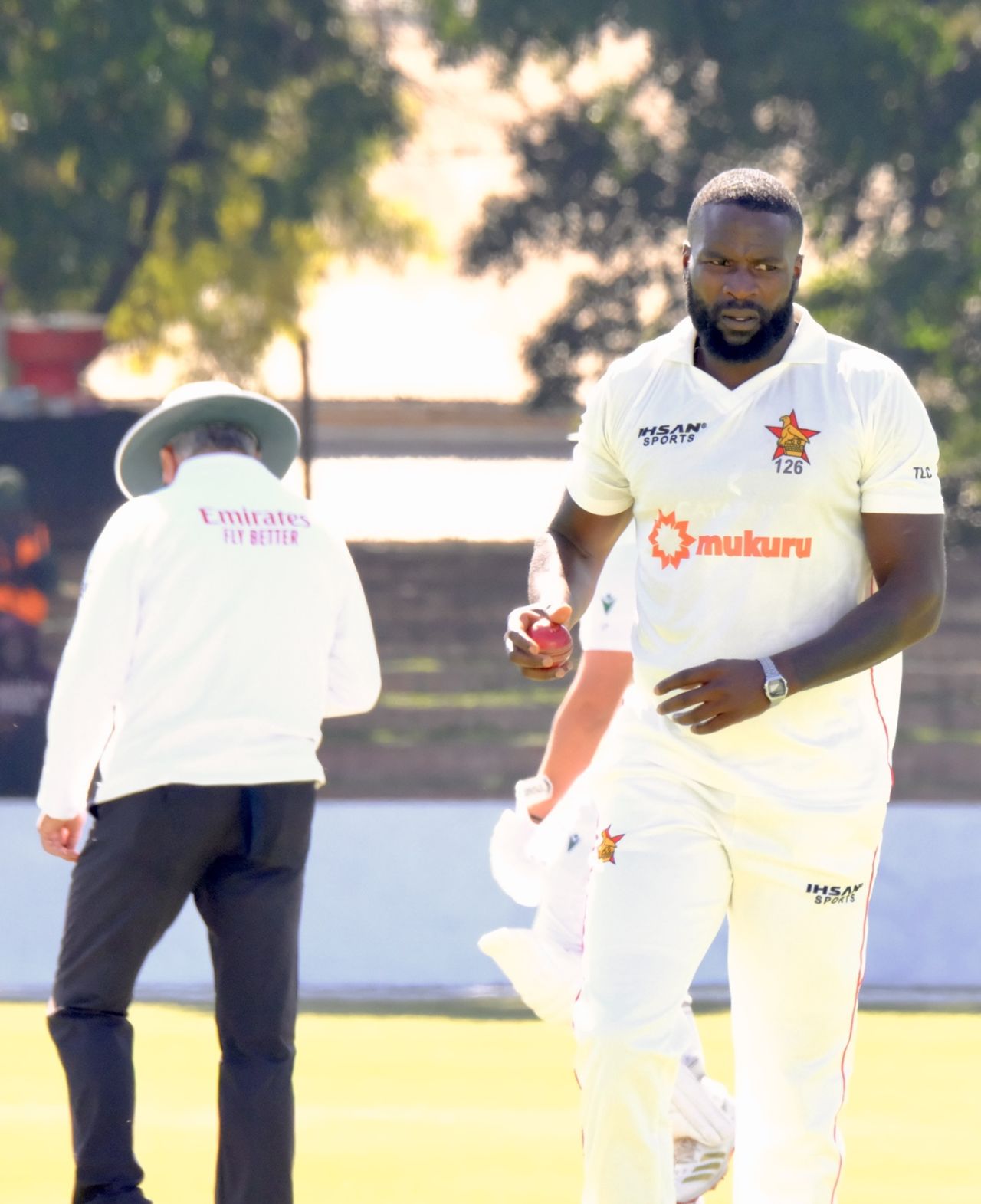 Tanaka Chivanga picked up four wickets, Zimbabwe vs South Africa, 1st Test, Bulawayo, June 28, 2025