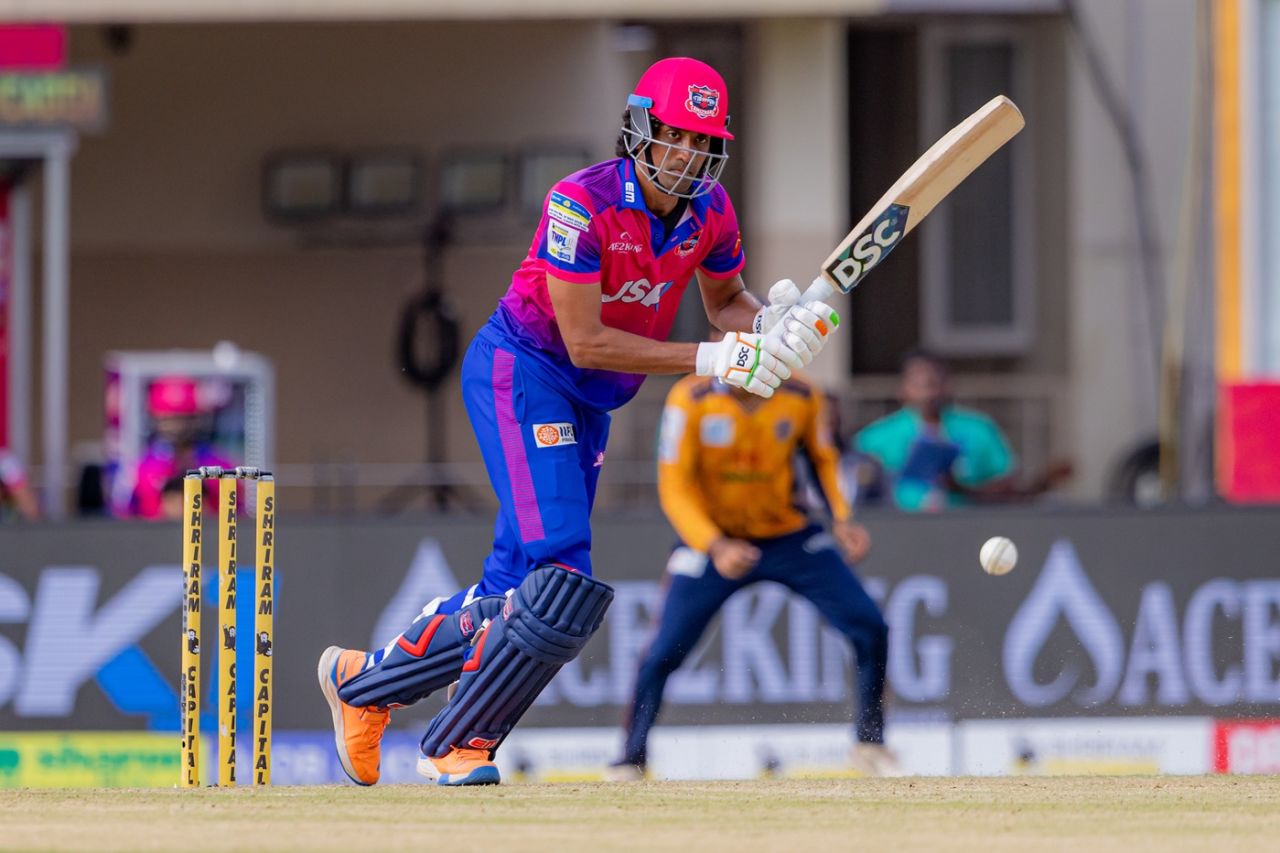 R Sai Kishore steered Tiruppur's innings with a half-century, Nellai Royal Kings vs Tiruppur Tamizhans, TNPL 2025, Dindigul, June 29, 2025