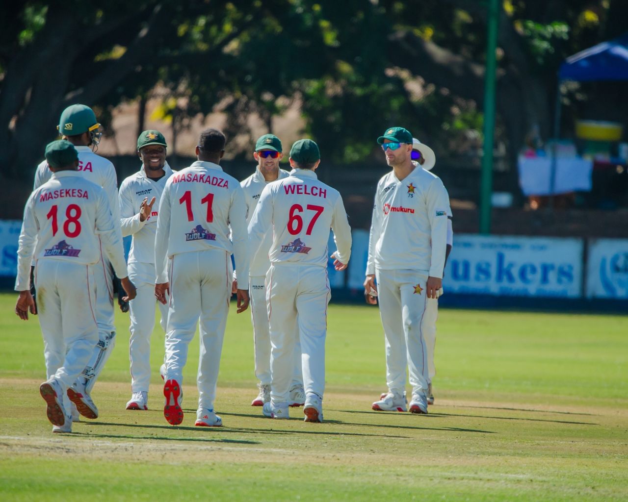 Wellington Masakadza broke a quick 72-run stand, Zimbabwe vs South Africa, 1st Test, 3rd day, Bulawayo, June 30, 2025