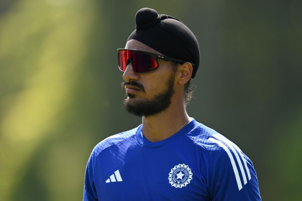 Arshdeep Singh looks on, Birmingham, June 30, 2025