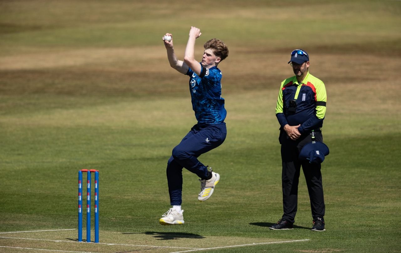 Alex French dismissed Ayush Mhatre for a duck, England U19s vs India U19s, 2nd Youth ODI, Northampton, June 30, 2025