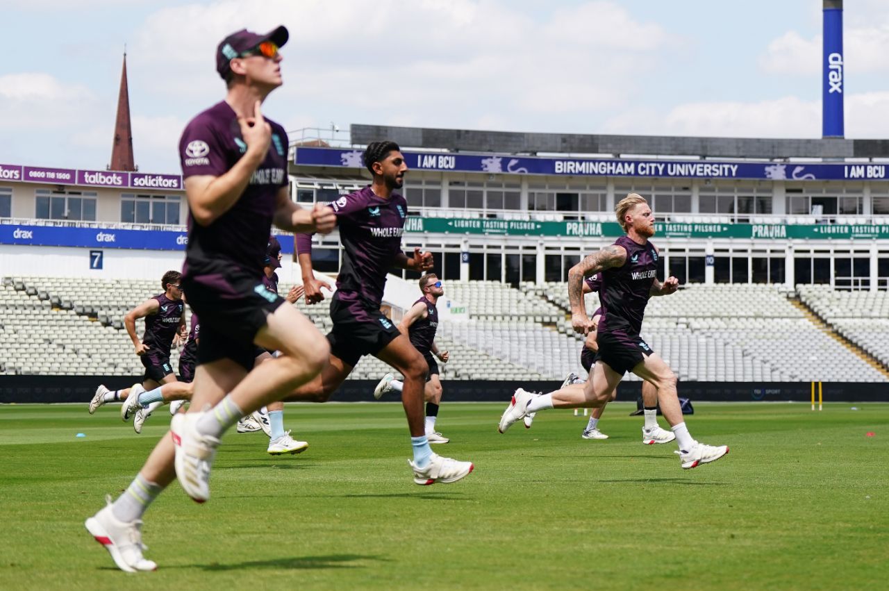 England have been training at Edgbaston ahead of the second Test, England vs India, June 30, 2025