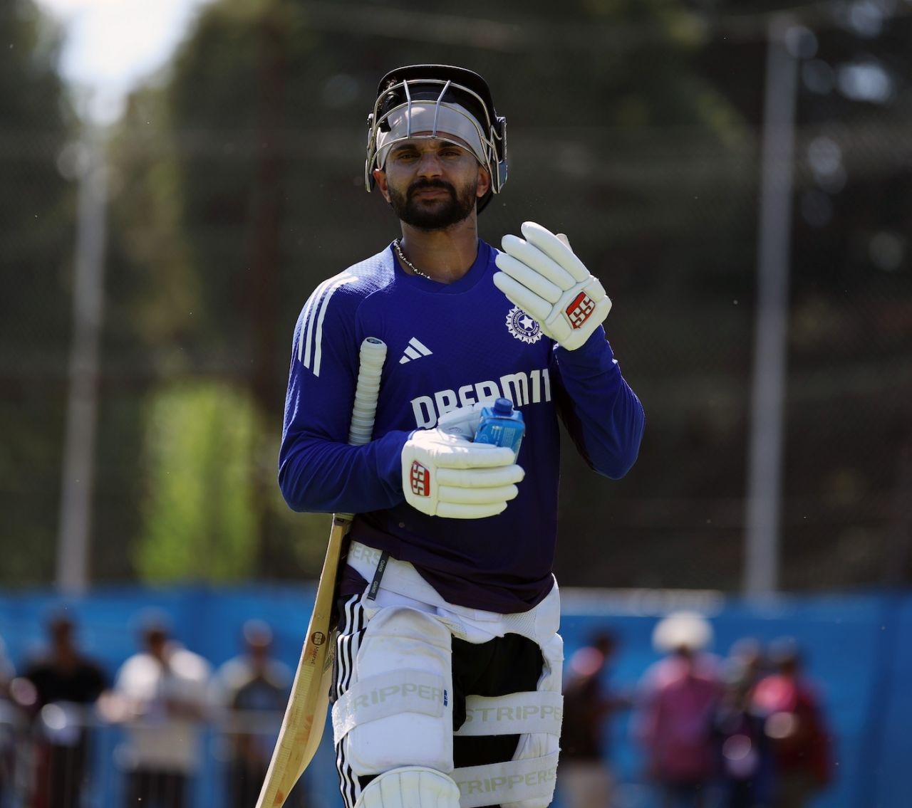 Nitish Kumar Reddy walks out for a training session, England vs India, 2nd Test, Birmingham, June 30, 2025