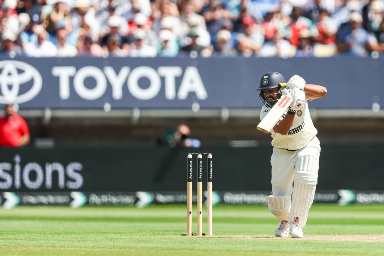 Karun Nair played some confident drives, England vs India, 2nd Test, Birmingham, Day 2, July 2, 2025