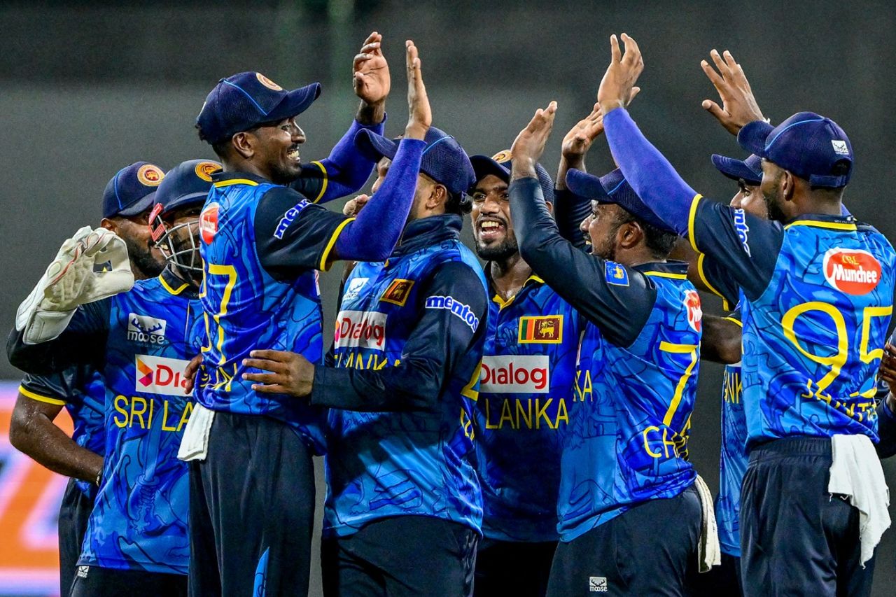 Sri Lanka get together to share their joy, Sri Lanka vs Bangladesh, 1st ODI, Colombo (RPS), July 2, 2025
