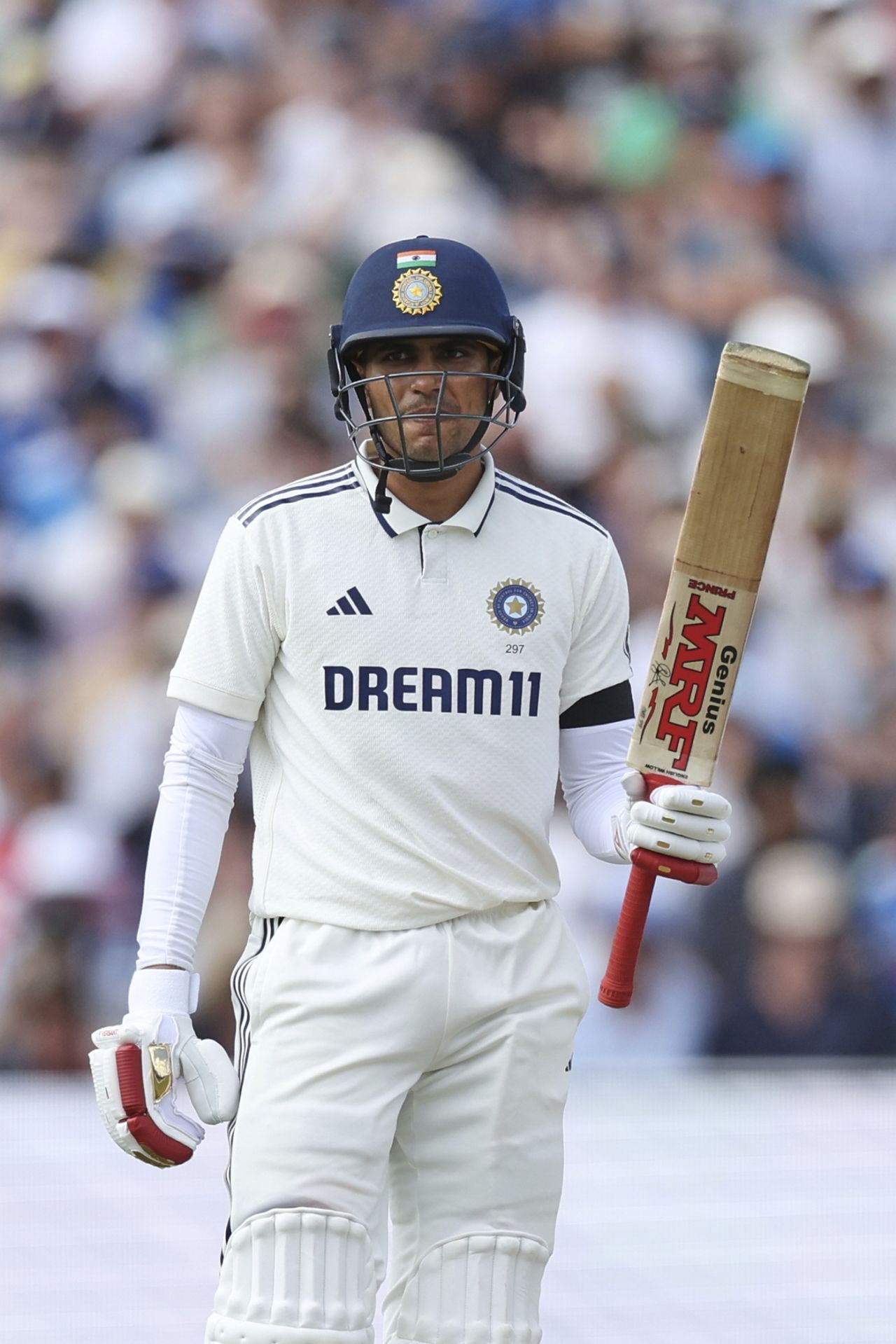 Shubman Gill brought up a patient fifty, England vs India, 2nd Test, Birmingham, Day 2, July 2, 2025
