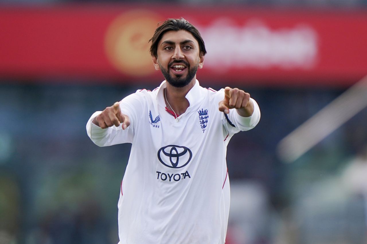 Shoaib Bashir got the big wicket of Rishabh Pant, England vs India, 2nd Test, Birmingham, Day 2, July 2, 2025