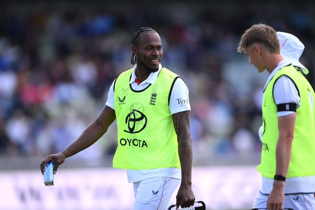 Jofra Archer was part of England's squad for the second Test, England vs India, 2nd Test, Birmingham, Day 2, July 2, 2025