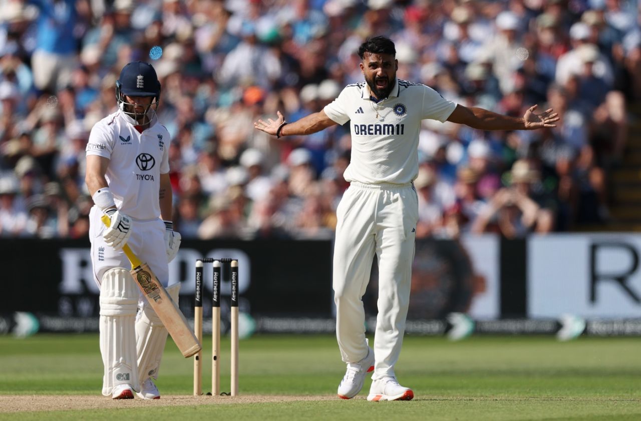 Akash Deep struck twice in his first two overs, England vs India, 2nd Test, Birmingham, 2nd day, July 3, 2025