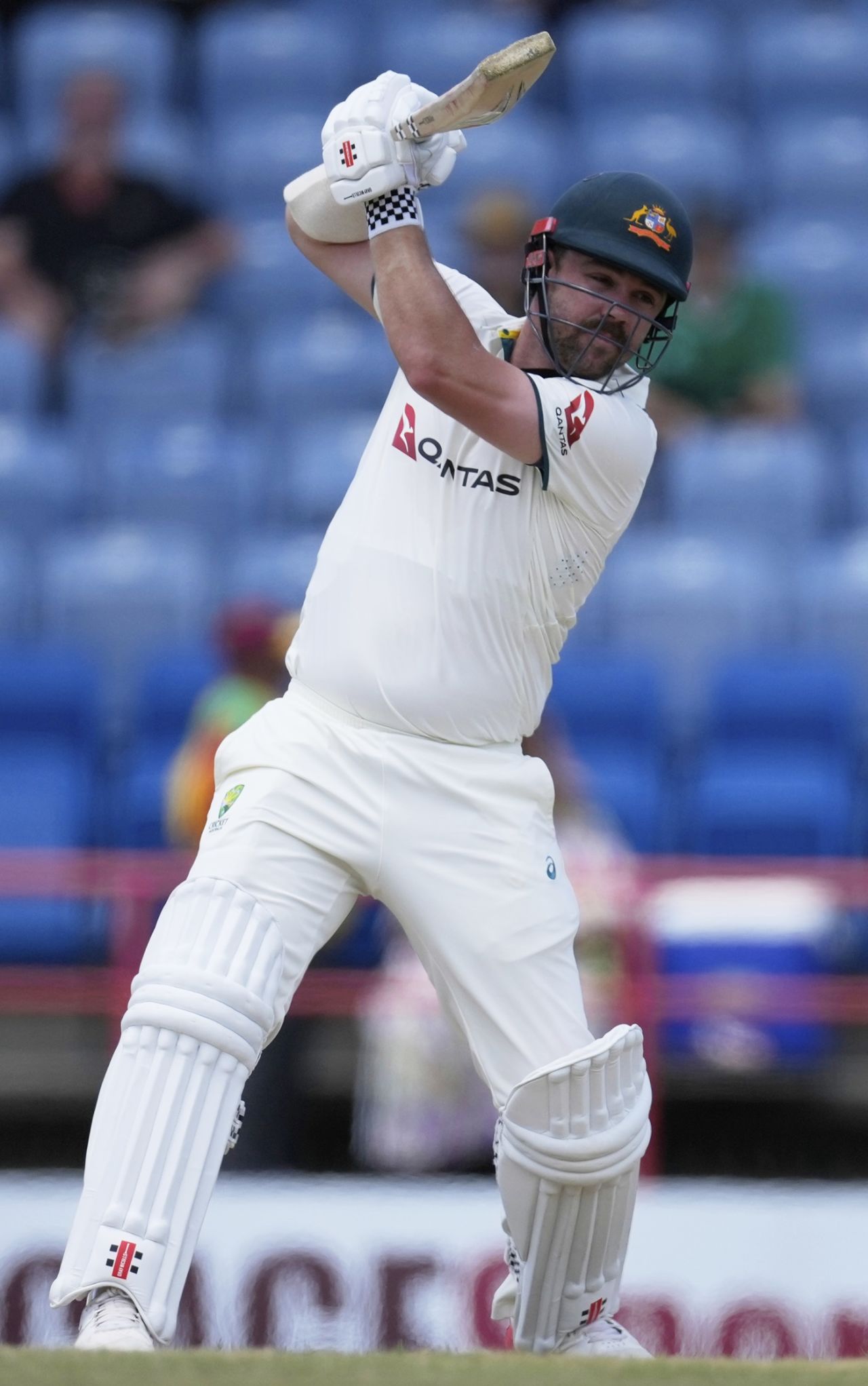 Travis Head forces one away, West Indies vs Australia, 2nd Test, St George's, 1st day, July 3, 2025
