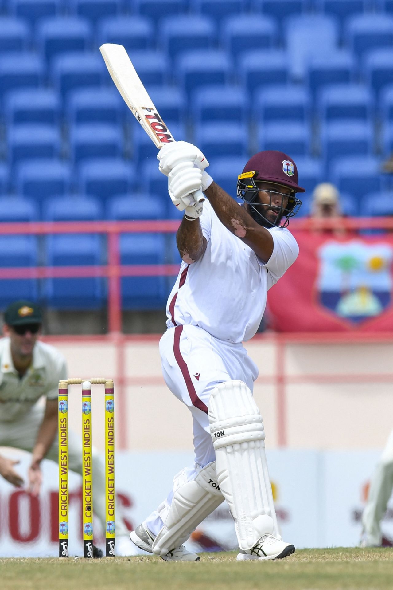 John Campbell started quickly despite early wickets, West Indies vs Australia, 2nd Test, 2nd day, St George's, July 4, 2025