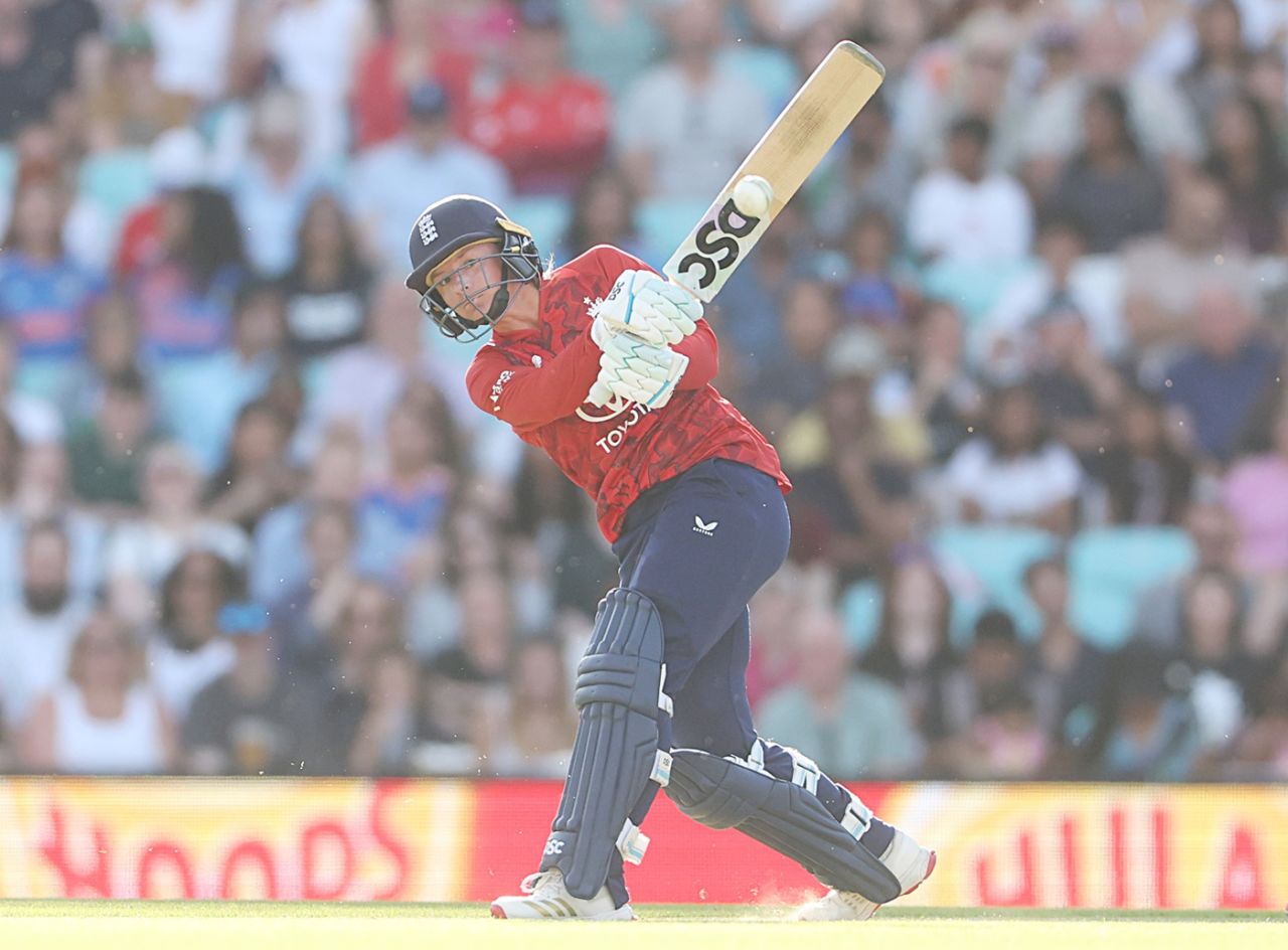 Danni Wyatt-Hodge goes on the attack, England vs India, 3rd women's T20I, The Oval, July 4, 2025