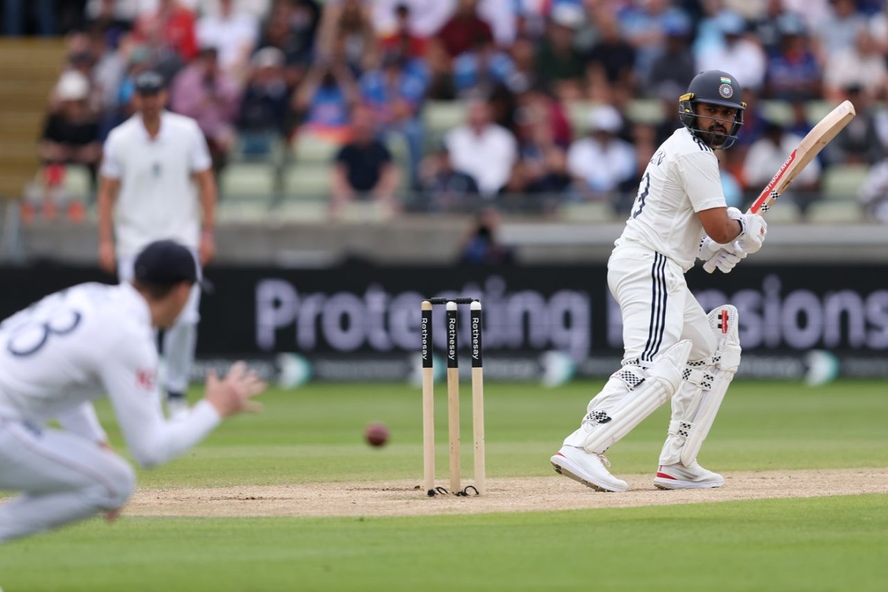 Karun Nair managed to score only 26 on fourth morning, England vs India, 2nd Test, Birmingham, 4th day, July 5, 2025