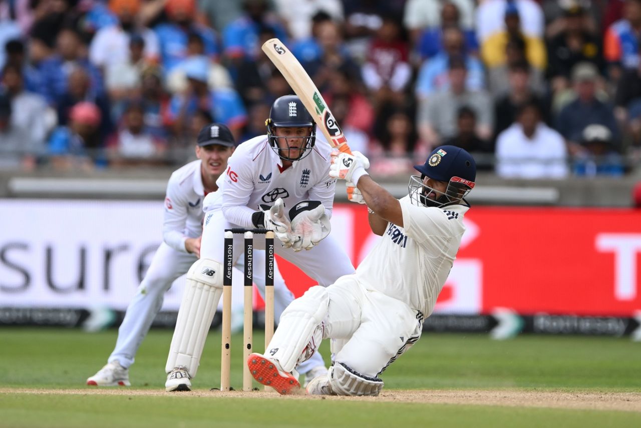 Just Rishabh Pant doing Rishabh Pant things, England vs India, 2nd Test, Birmingham, 4th day, July 5, 2025