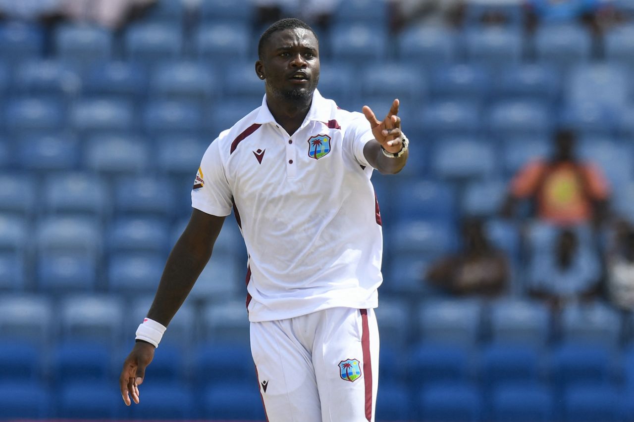 Jayden Seales was economical in the first two sessions, West Indies vs Australia, 2nd Test, 3rd day, St George's, July 5, 2025