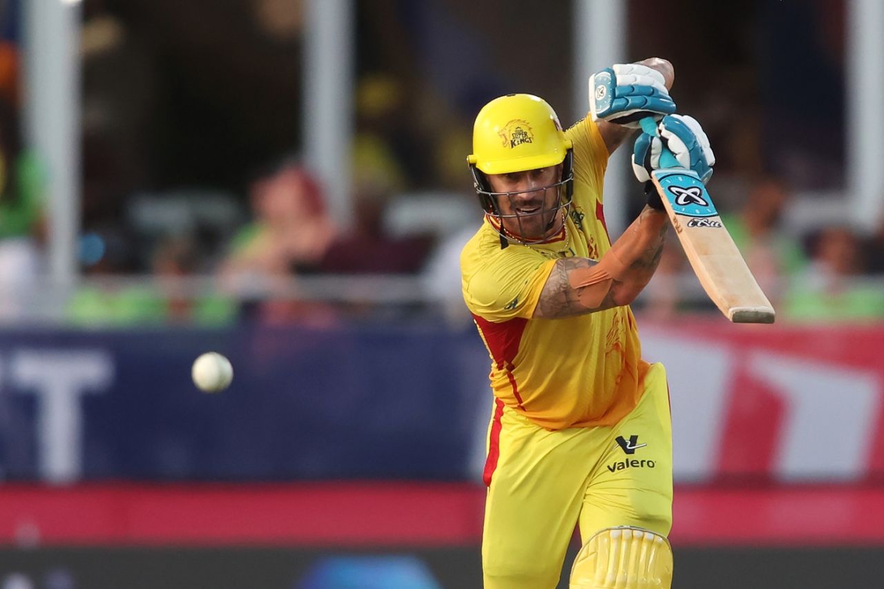 Faf du Plessis made a 52-ball 91, Seattle Orcas vs Texas Super Kings, MLC, Lauderhill, July 5, 2025
