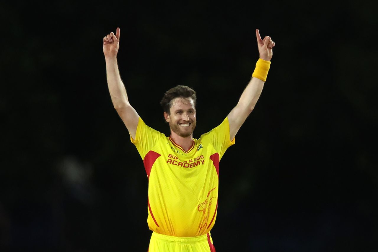 Adam Milne picked up a five-wicket haul, Seattle Orcas vs Texas Super Kings, MLC, Lauderhill, July 5, 2025