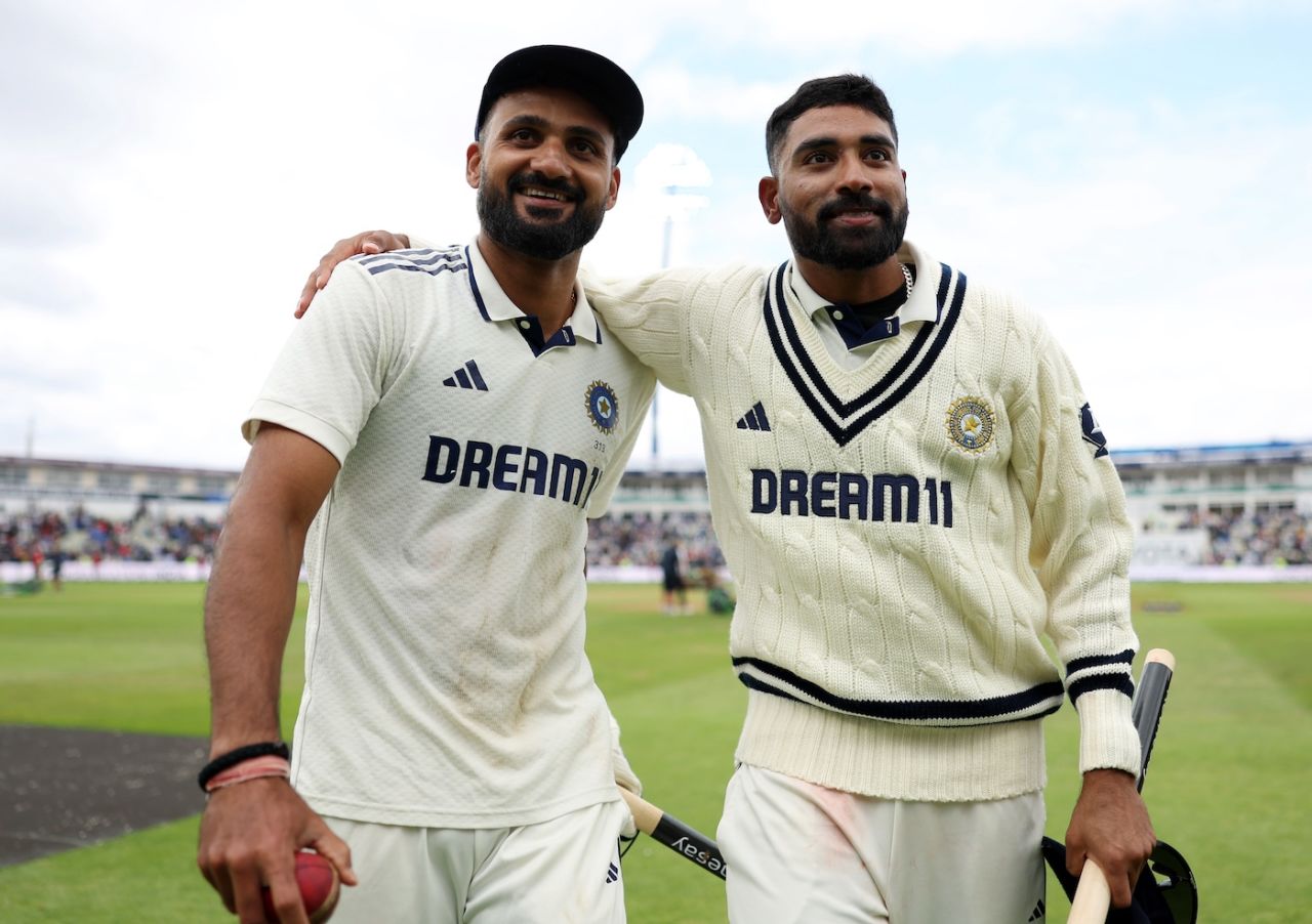 Akash Deep and Mohammed Siraj took 17 of the 20 England wickets, England vs India, 2nd Test, 5th day, Birmingham, July 6, 2025