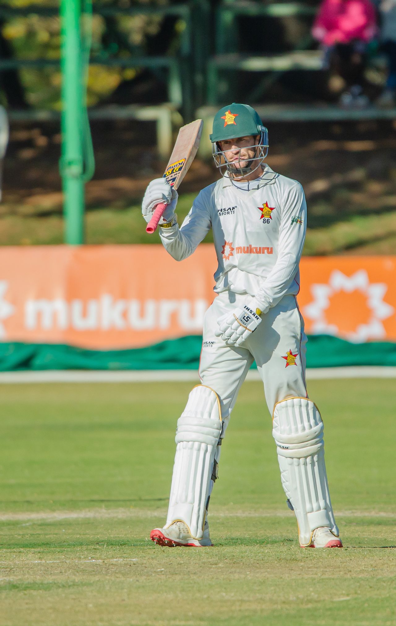 Sean Williams top scored with 83* off just 55 balls, Zimbabwe vs South Africa, 2nd Test, 2nd day, Bulawayo, July 7, 2025