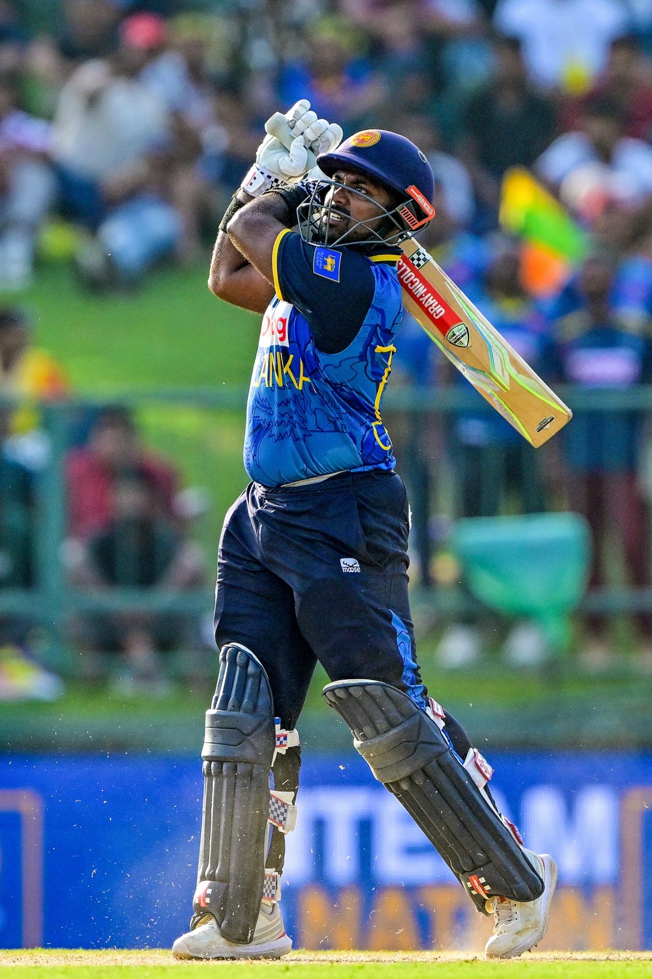 Charith Asalanka took 60 balls for his half-century, Sri Lanka vs Bangladesh, 3rd ODI, Pallekele, July 8, 2025