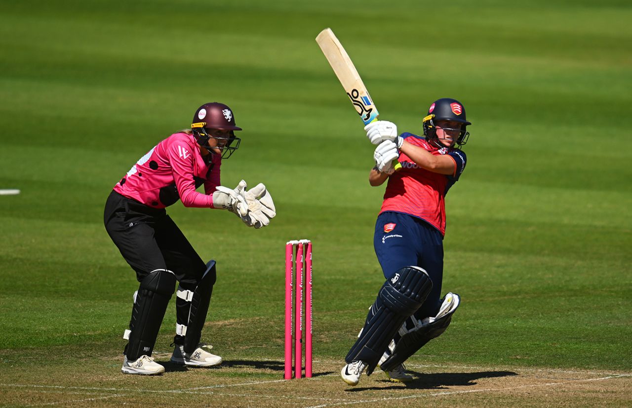 Jodi Grewcock top-scored with 45 off 34, Somerset vs Essex, Women's T20 Blast, Taunton, July 8, 2025