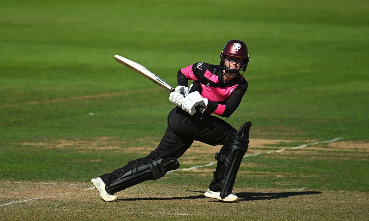 Fran Wilson marshalled the Somerset chase, Somerset vs Essex, Women's T20 Blast, Taunton, July 8, 2025