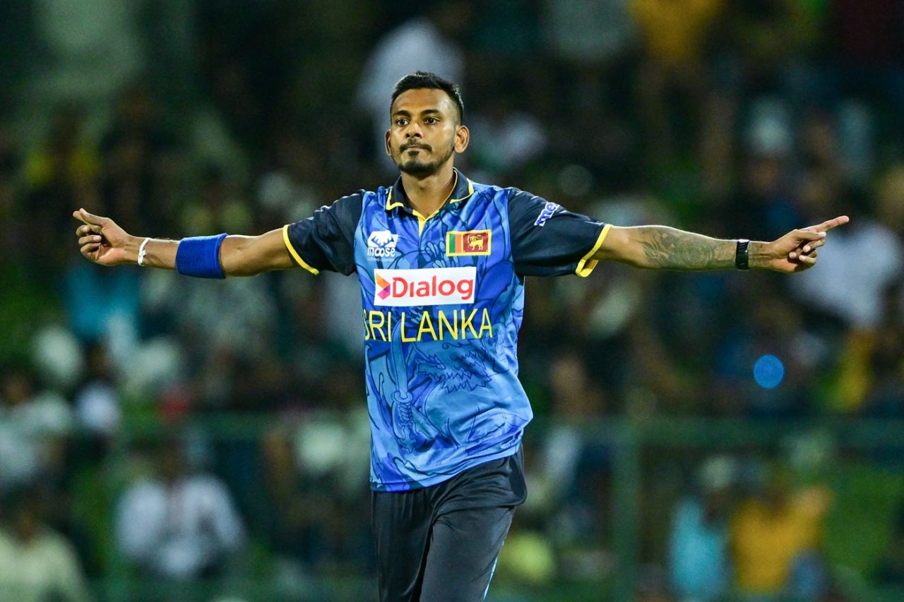 Dushmantha Chameera picked 3 for 51 in his eight overs, Sri Lanka vs Bangladesh, 3rd ODI, Pallekele, July 8, 2025