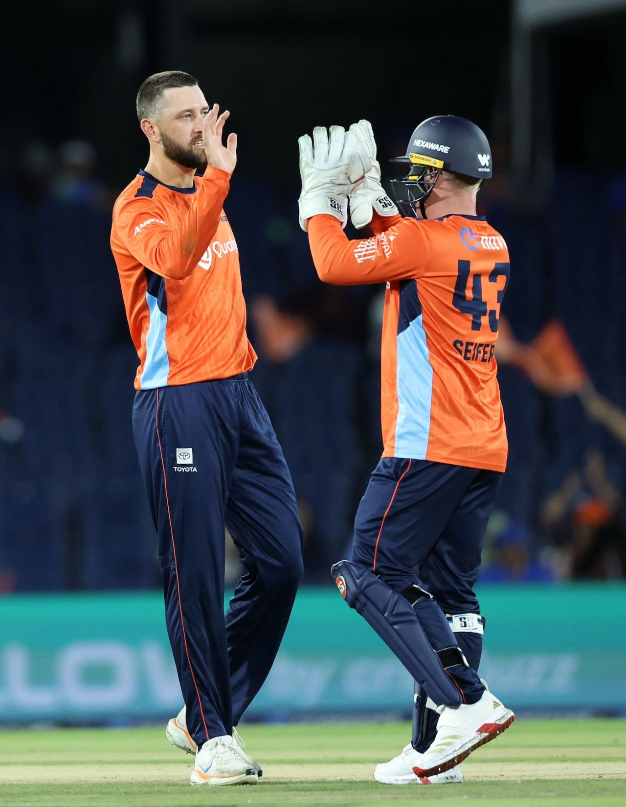 Matthew Short sent back Quinton de Kock and Nicholas Pooran in one over, MI New York vs San Francisco Unicorns, MLC 2025 Eliminator, Dallas, July 9, 2025