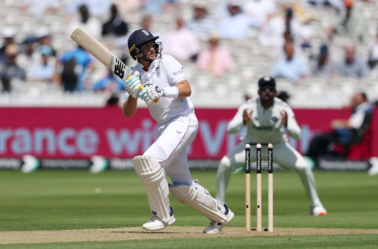 Joe Root took his time in the middle, England vs India, 3rd Test, 1st day, London, July 10, 2025