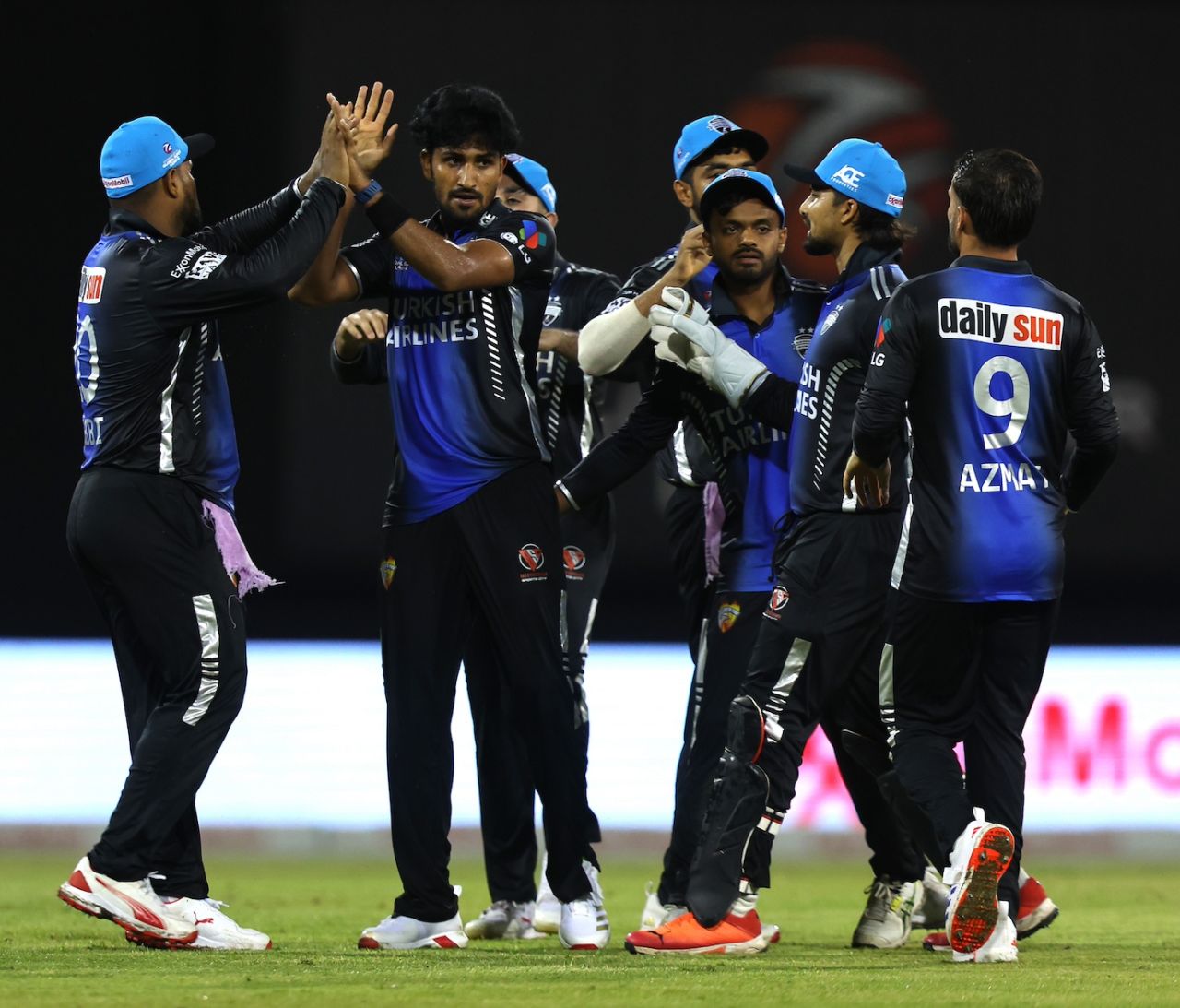 Khaled Ahmed picked up four wickets, Guyana Amazon Warriors vs Rangpur Riders, GSL 2025, Providence, July 10, 2025