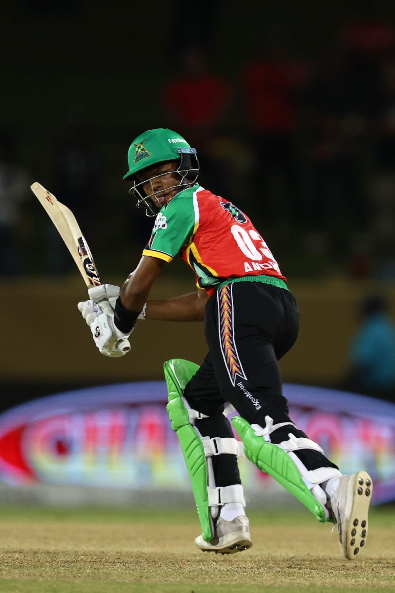 Jewel Andrew made a handy contribution, Guyana Amazon Warriors vs Central Districts, GSL 2025, Providence, July 11, 2025