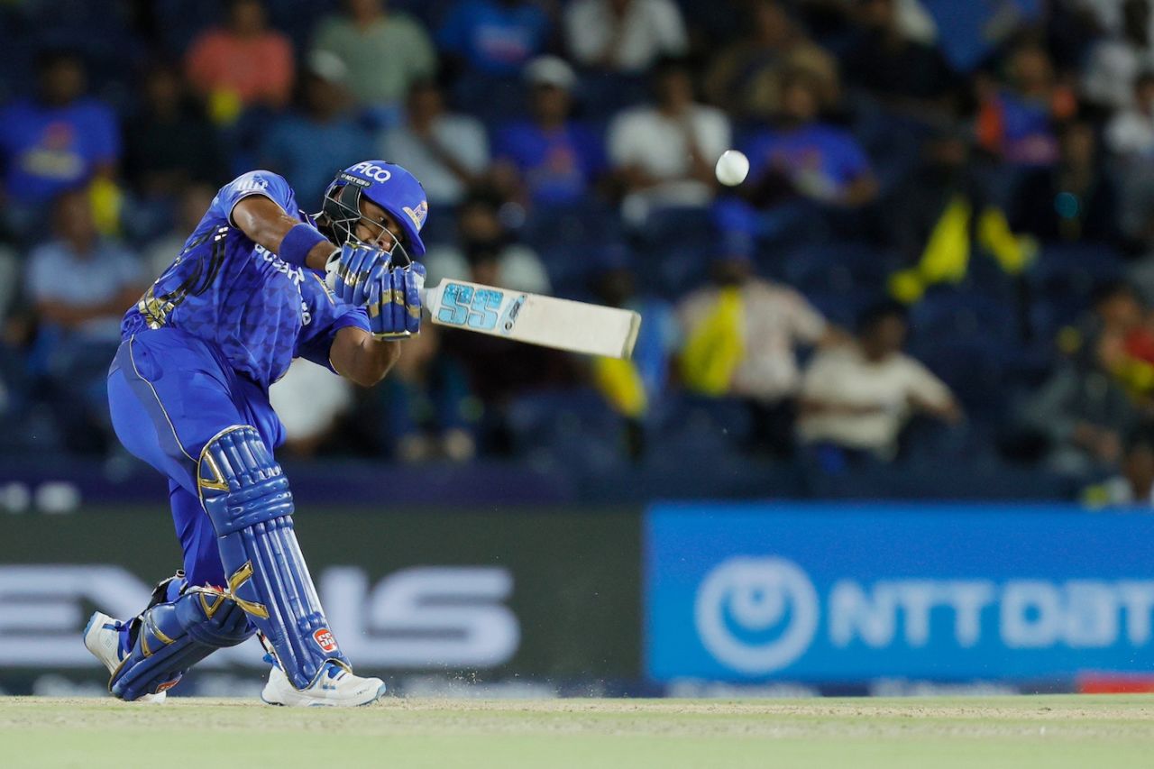 Nicholas Pooran scored an important half-century, MI New York vs Texas Super Kings, MLC 2025 Qualifier 2, Dallas, July 11, 2025