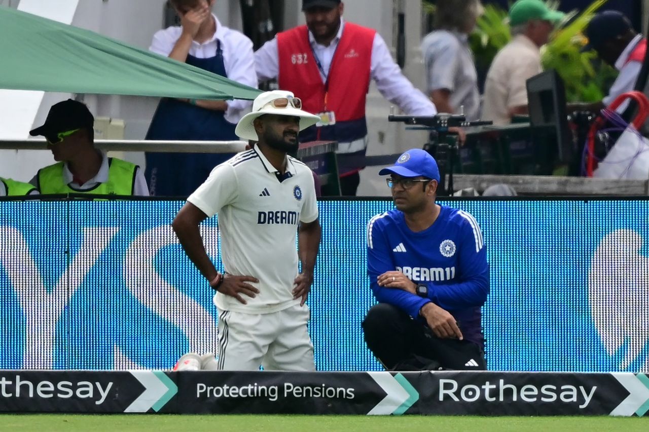 Akash Deep went off the field to receive treatment, England vs India, 3rd Test, Lord's, 4th day, July 13, 2025