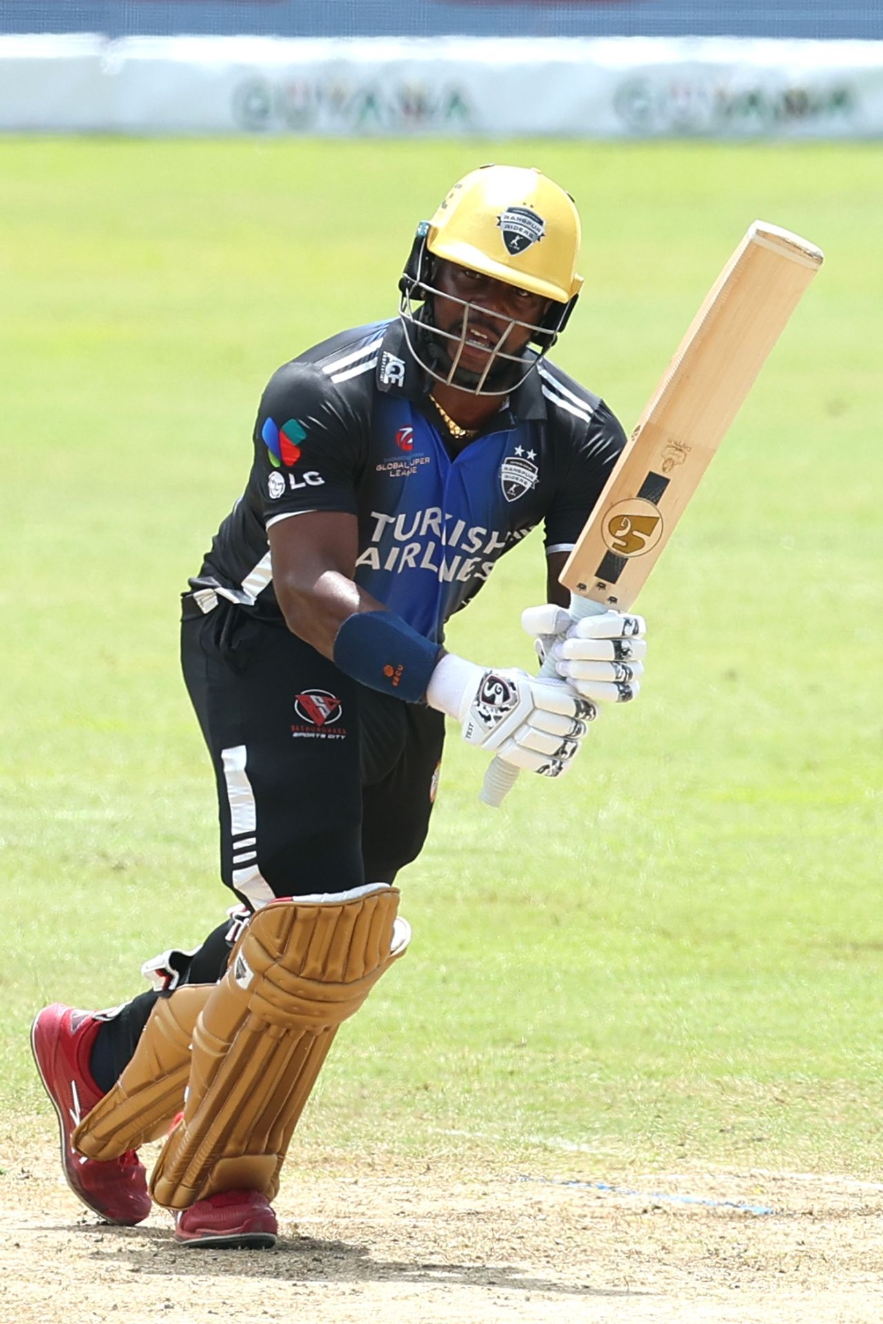 Kyle Mayers top scored for Rangpur Riders with 67 in 42 balls, Hobart Hurricanes vs Rangpur Riders, GSL 2025, Providence, July 13, 2025
