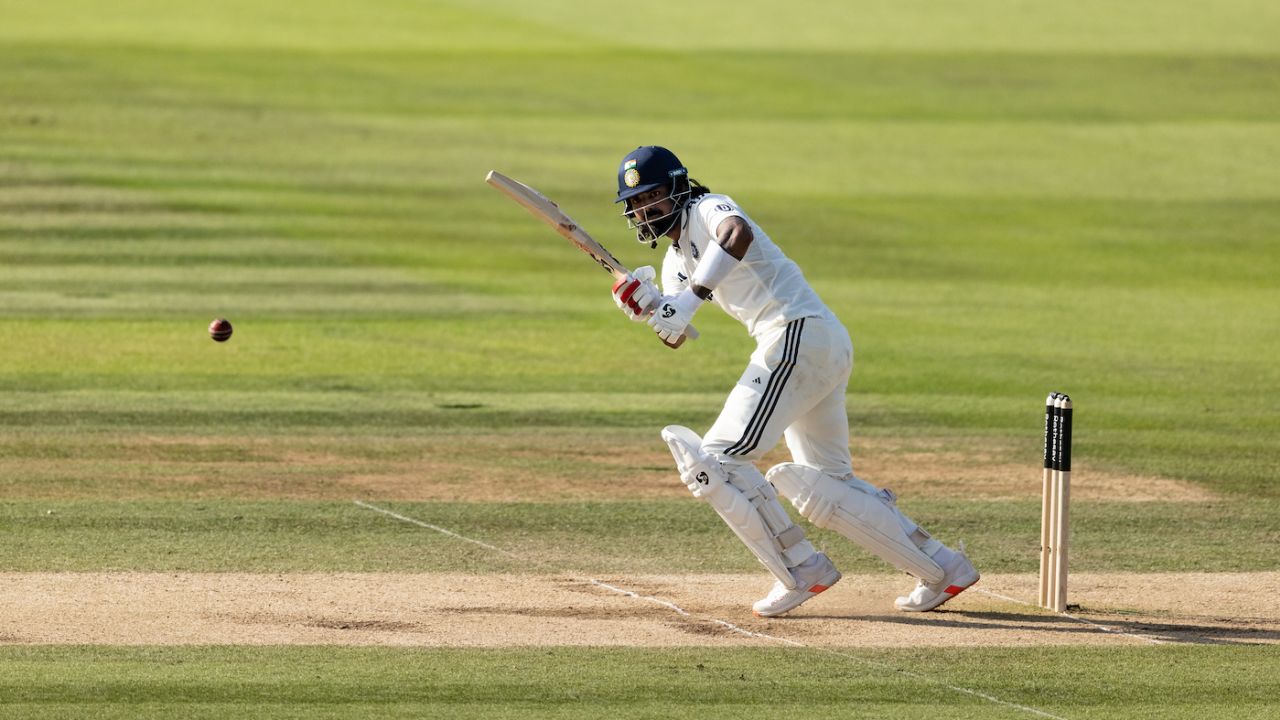 KL Rahul did the bulk of the scoring at the end of the day, England vs India, 3rd Test, Lord's, 4th day, July 13, 2025