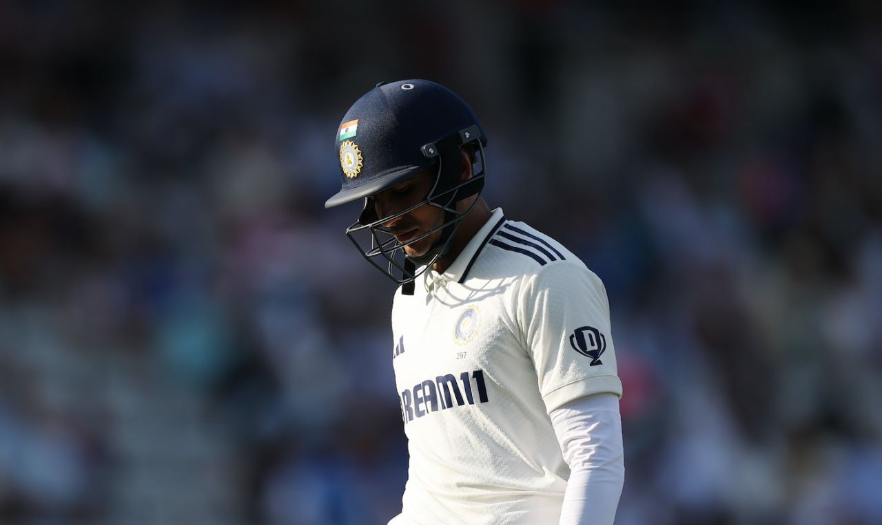 Shubman Gill had to walk back for 6, England vs India, 3rd Test, Lord's, 4th day, July 13, 2025