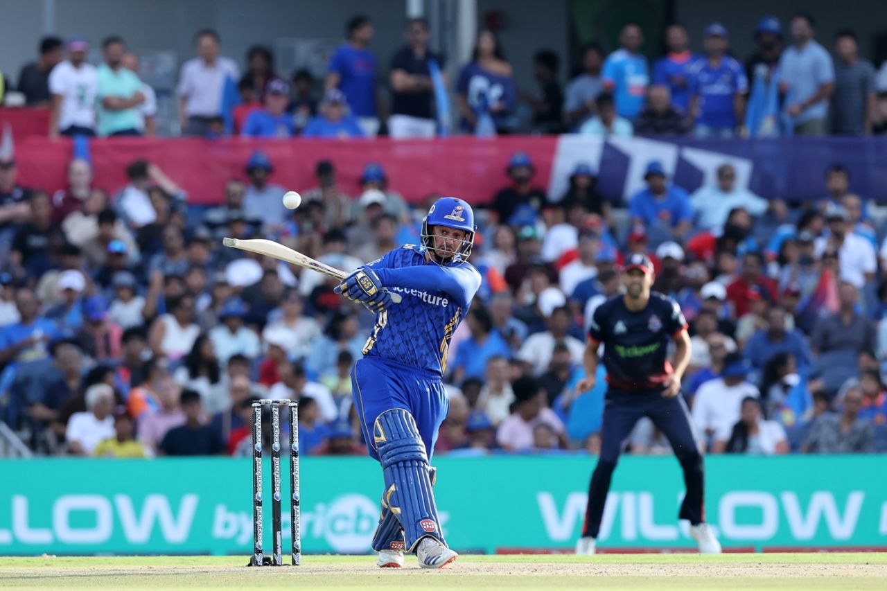 Quinton de Kock scored a brisk fifty, MI New York vs Washington Freedom, MLC, final, Dallas, July 13, 2025