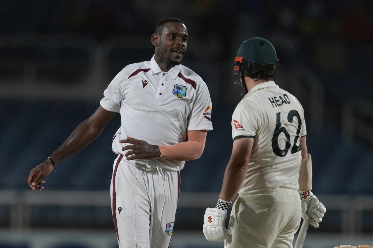 Justin Greaves cut Travis Head's stay short, West Indies vs Australia, 3rd Test, Kingston, Day 2, July 13, 2025
