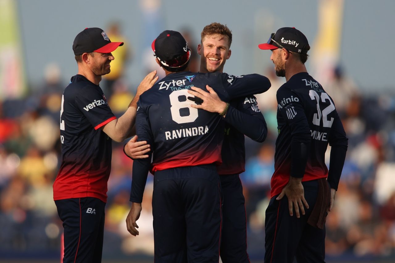 Lockie Ferguson struck thrice to dent MI New York, MI New York vs Washington Freedom, MLC, final, Dallas, July 13, 2025