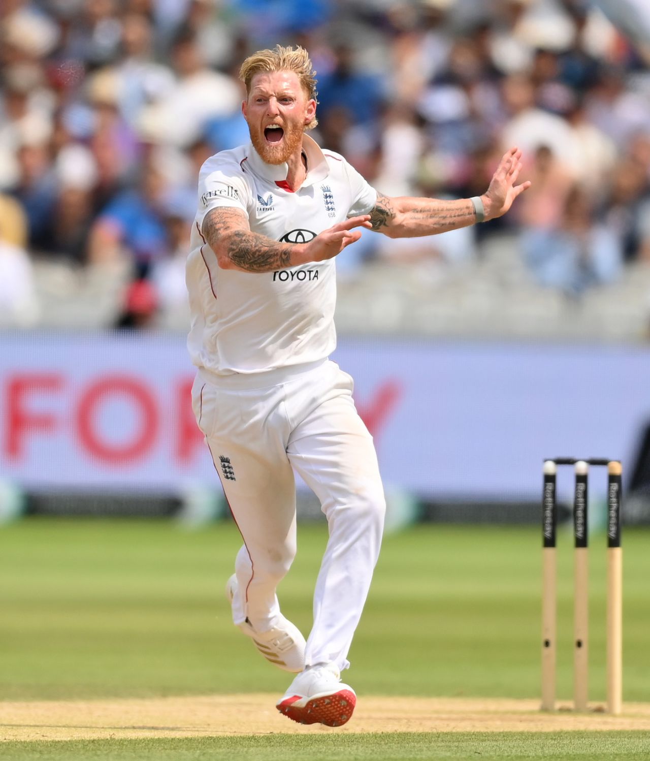 Ben Stokes appeals for KL Rahul's wicket, England vs India, 3rd Test, Lord's, London, Day 5, July 14, 2025