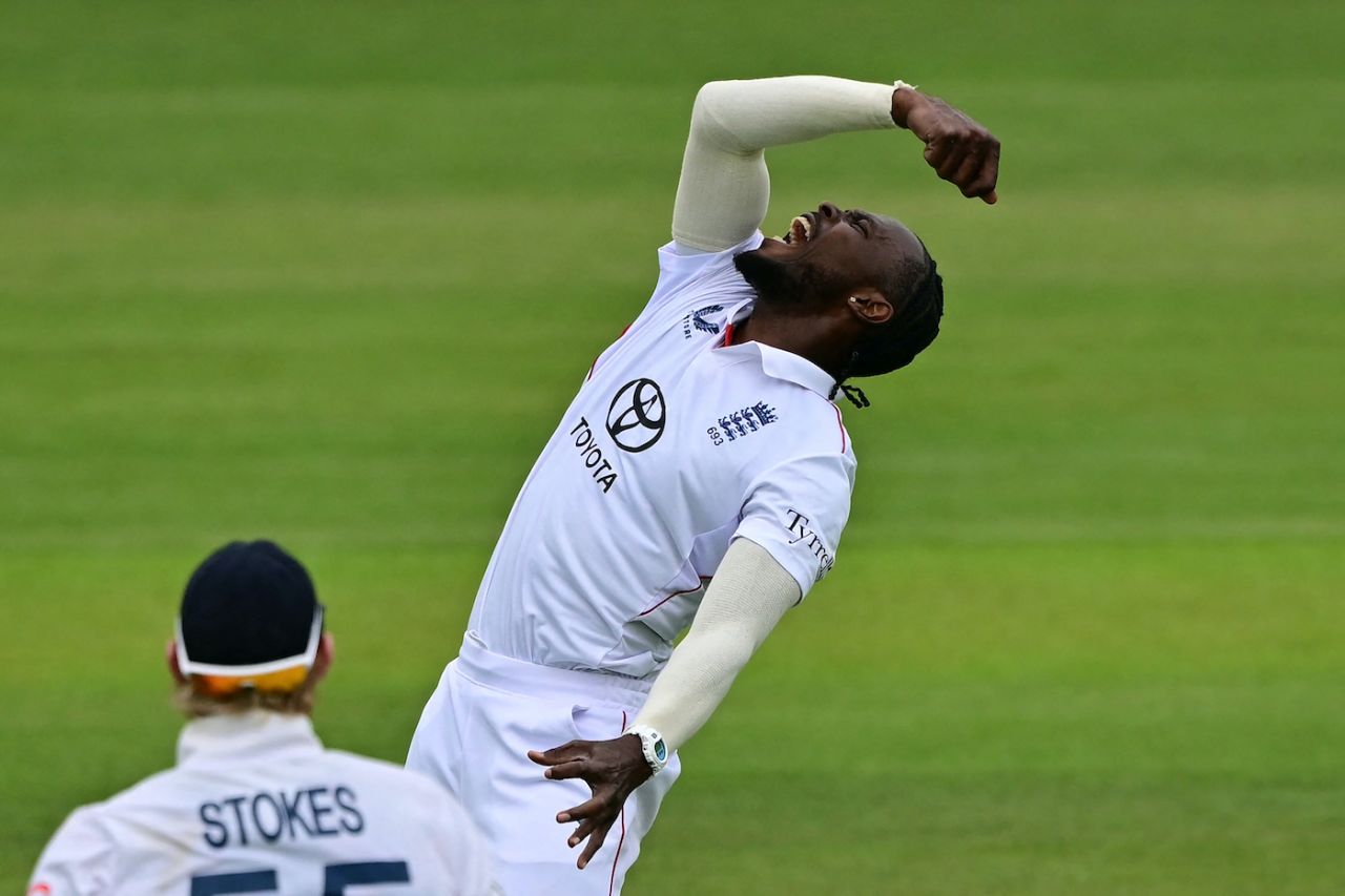 Jofra Archer took an athletic return catch to dismiss Washington Sundar, England vs India, 3rd Test, Lord's, London, Day 5, July 14, 2025