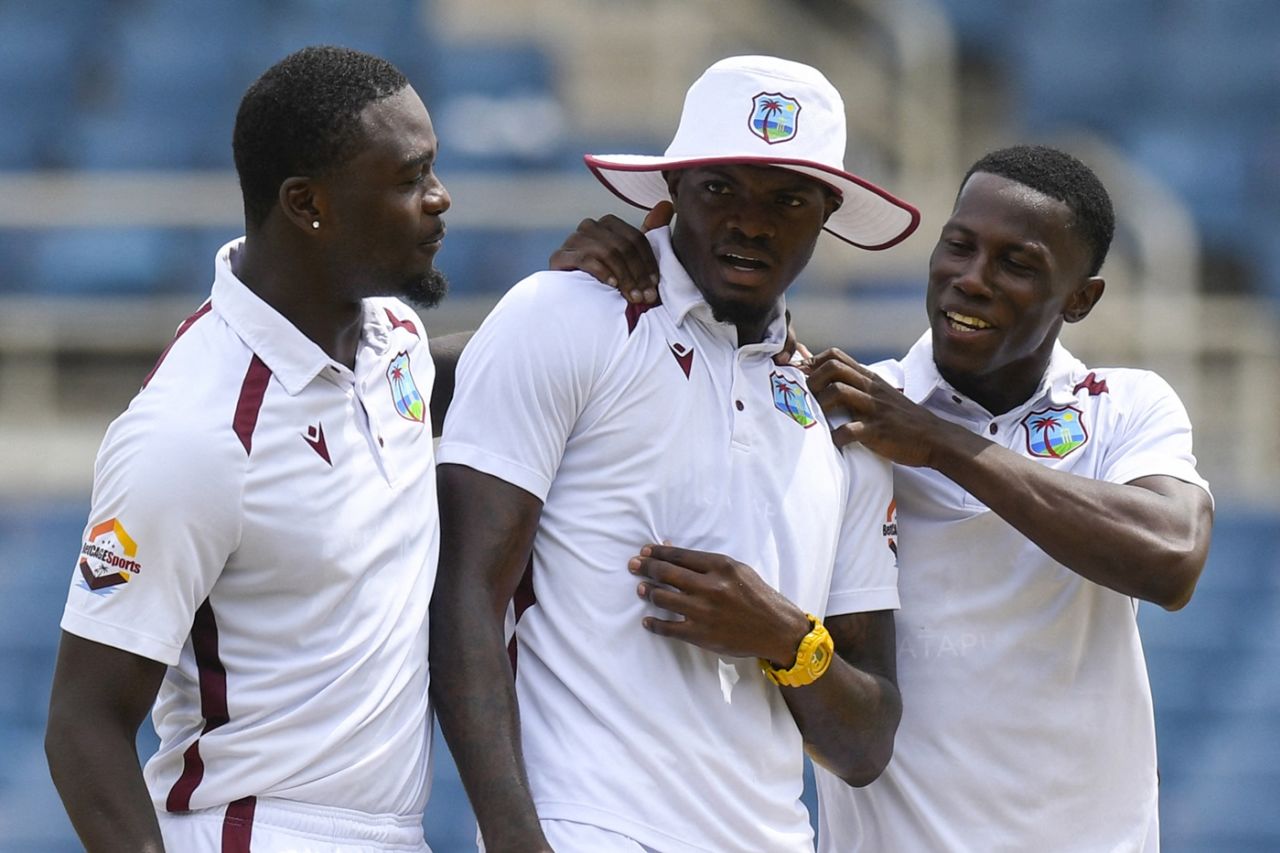 Jayden Seales, Alzarri Joseph and Shamar Joseph picked up the ten Australian wickets, West Indies vs Australia, 3rd Test, Kingston, Day 3, July 14, 2025