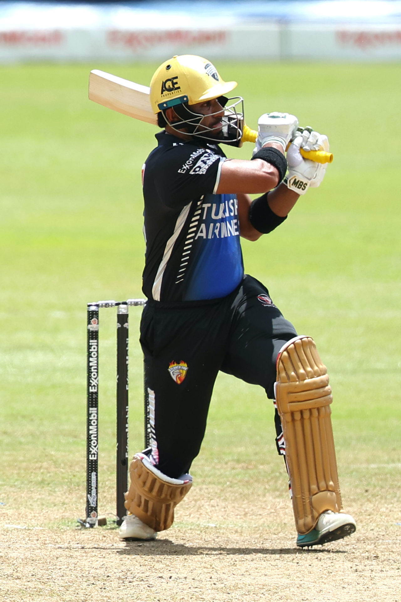 Iftikhar Ahmed's 41* gave Rangpur Riders a good finish, Dubai Capitals vs Rangpur Riders, GSL, Guyana, July 16, 2025