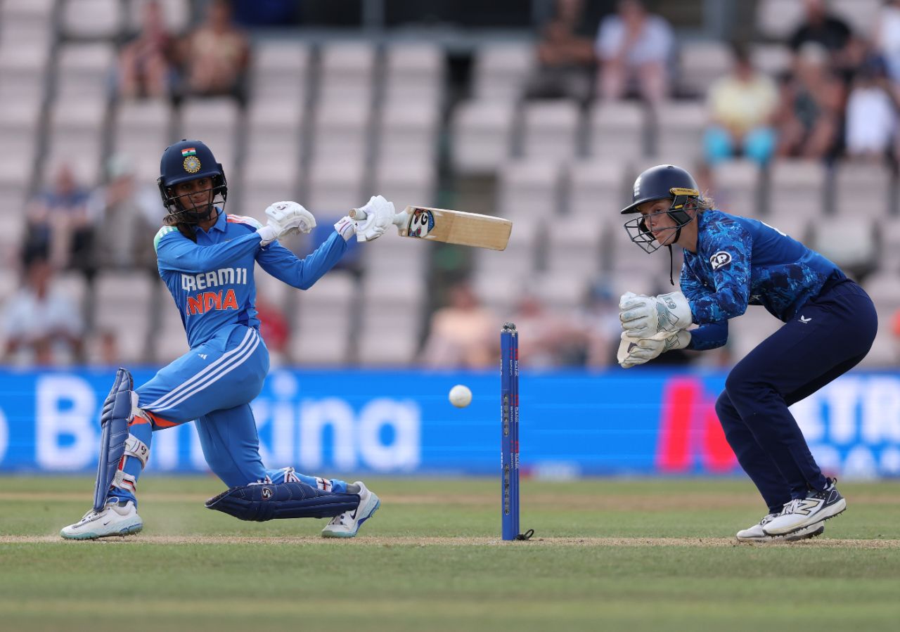 Jemimah Rodrigues helped rebuild India's innings, England vs India, 1st women's ODI, Southampton, July 16, 2025