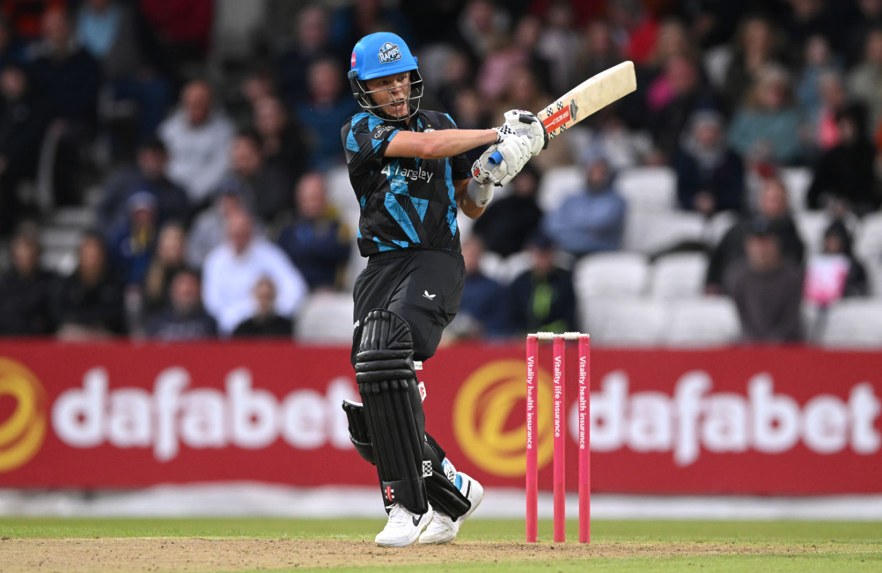 Ethan Brookes produced an all-round showing for Worcestershire, Yorkshire vs Worcestershire, T20 Blast, Headingley, May 30, 2024