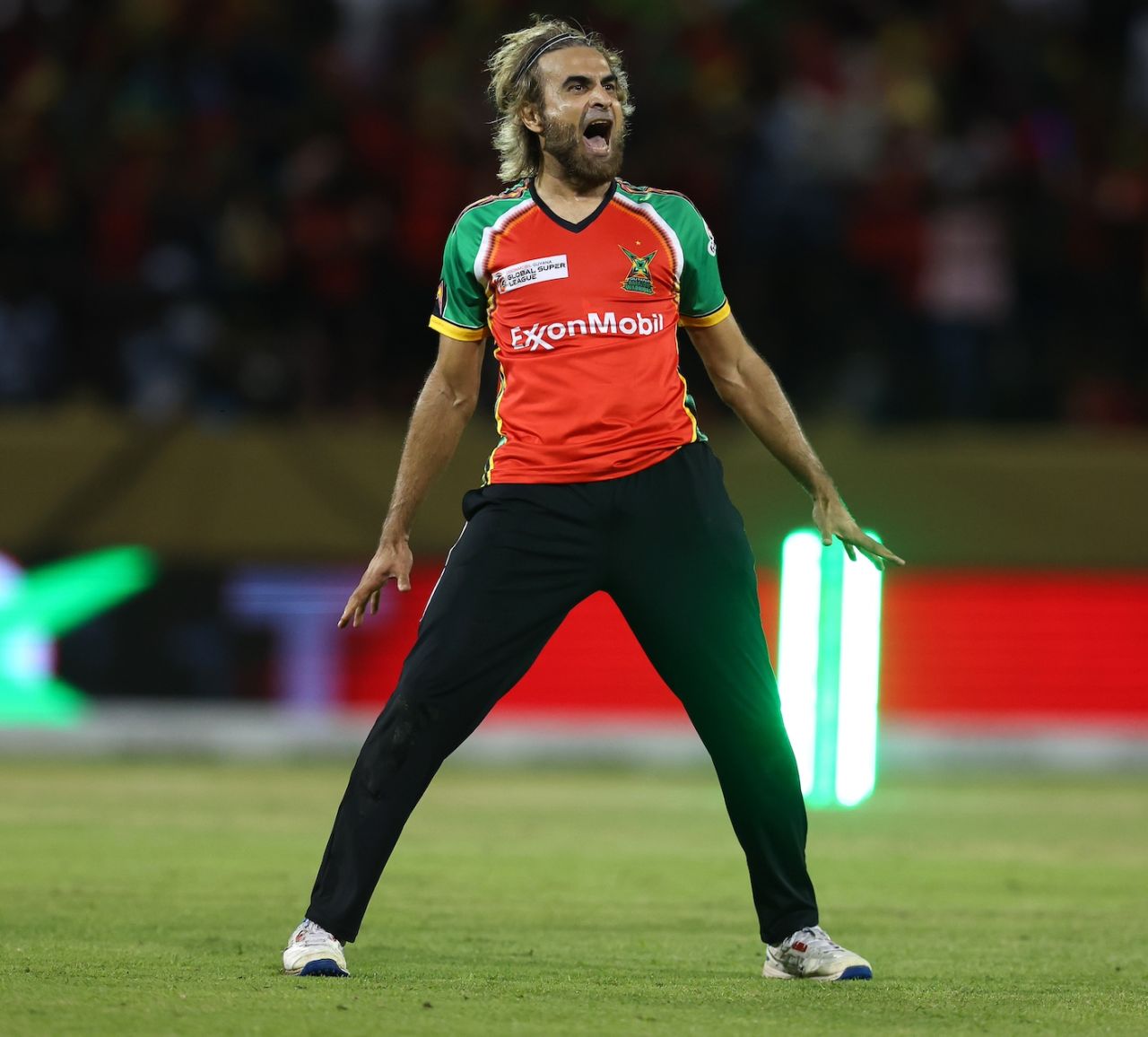 Imran Tahir roars as Amazon Warriors close in, Guyana Amazon Warriors vs Rangpur Riders, GSL 2025 final, Providence, July 18, 2025